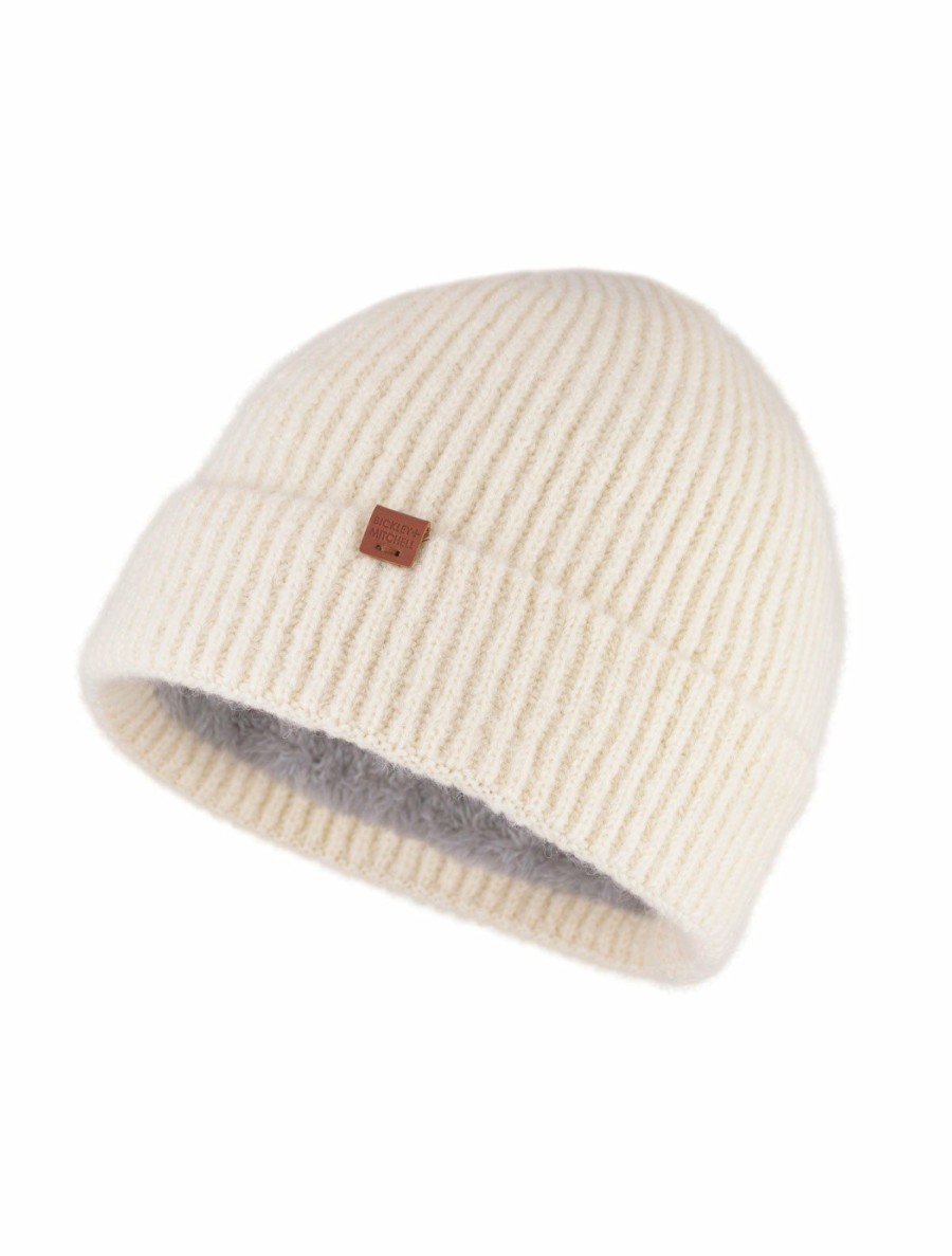 Girls Bickley + Mitchell | Soft Rib Fake Fur Beanie