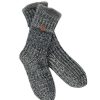 Men Bickley + Mitchell | Melange Rib Slipper Socks