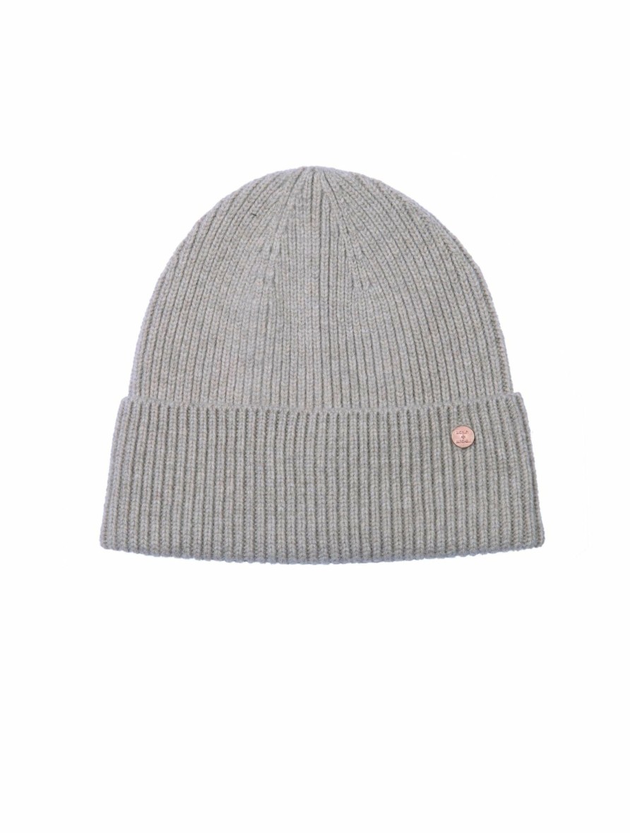 Women Bickley + Mitchell | Merino Cashmer Blend Rib Beanie