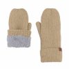 Women Bickley + Mitchell | Soft Rib Lined Mittens