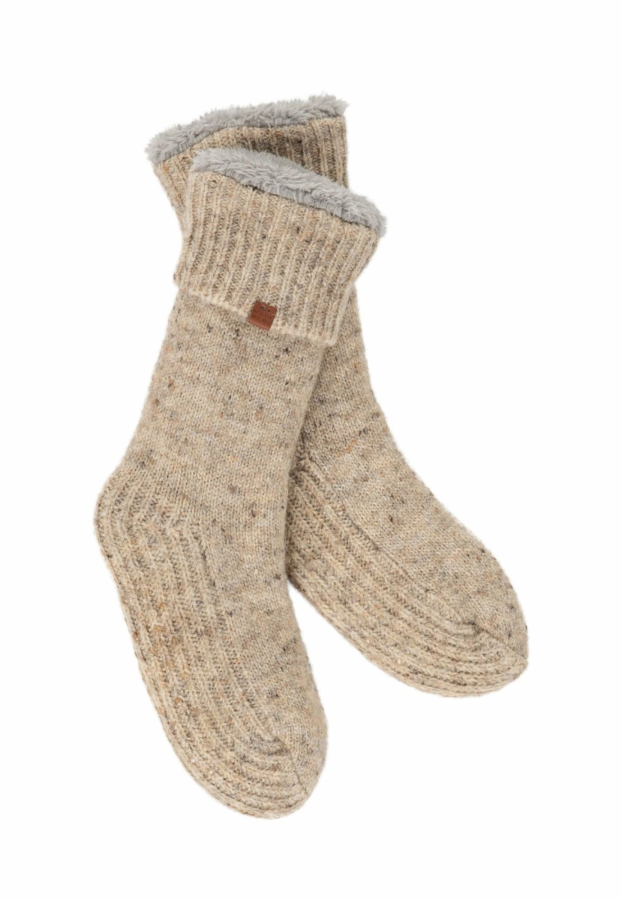 Women Bickley + Mitchell | Flecked Slipper Socks