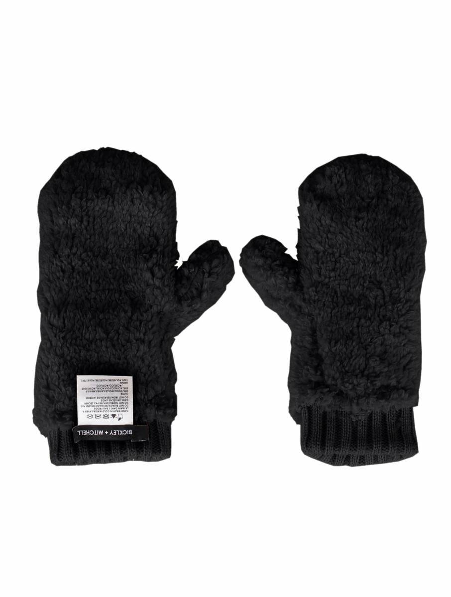 Women Bickley + Mitchell | Wool Blend Teddy Mittens