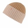 Women Bickley + Mitchell | Contrast Rib Cashmere Merino Beanie