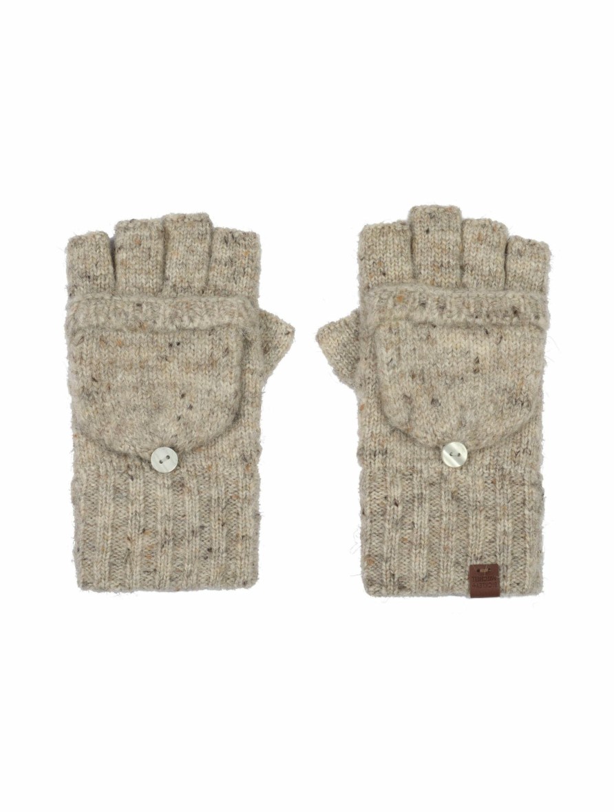 Women Bickley + Mitchell | Flecked Fingerless Gloves