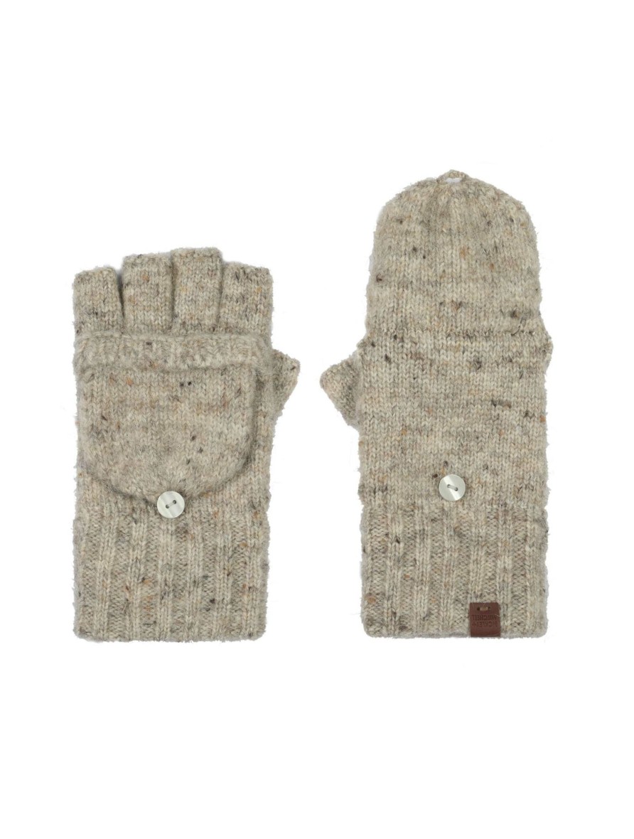 Women Bickley + Mitchell | Flecked Fingerless Gloves