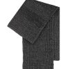 Men Bickley + Mitchell | Basic Knit Rib Scarf