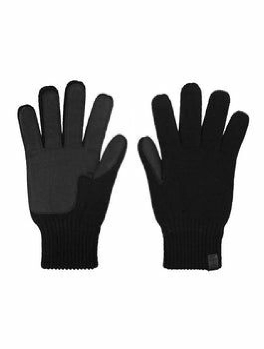 Men Bickley + Mitchell | Wool Blend Patch Gloves