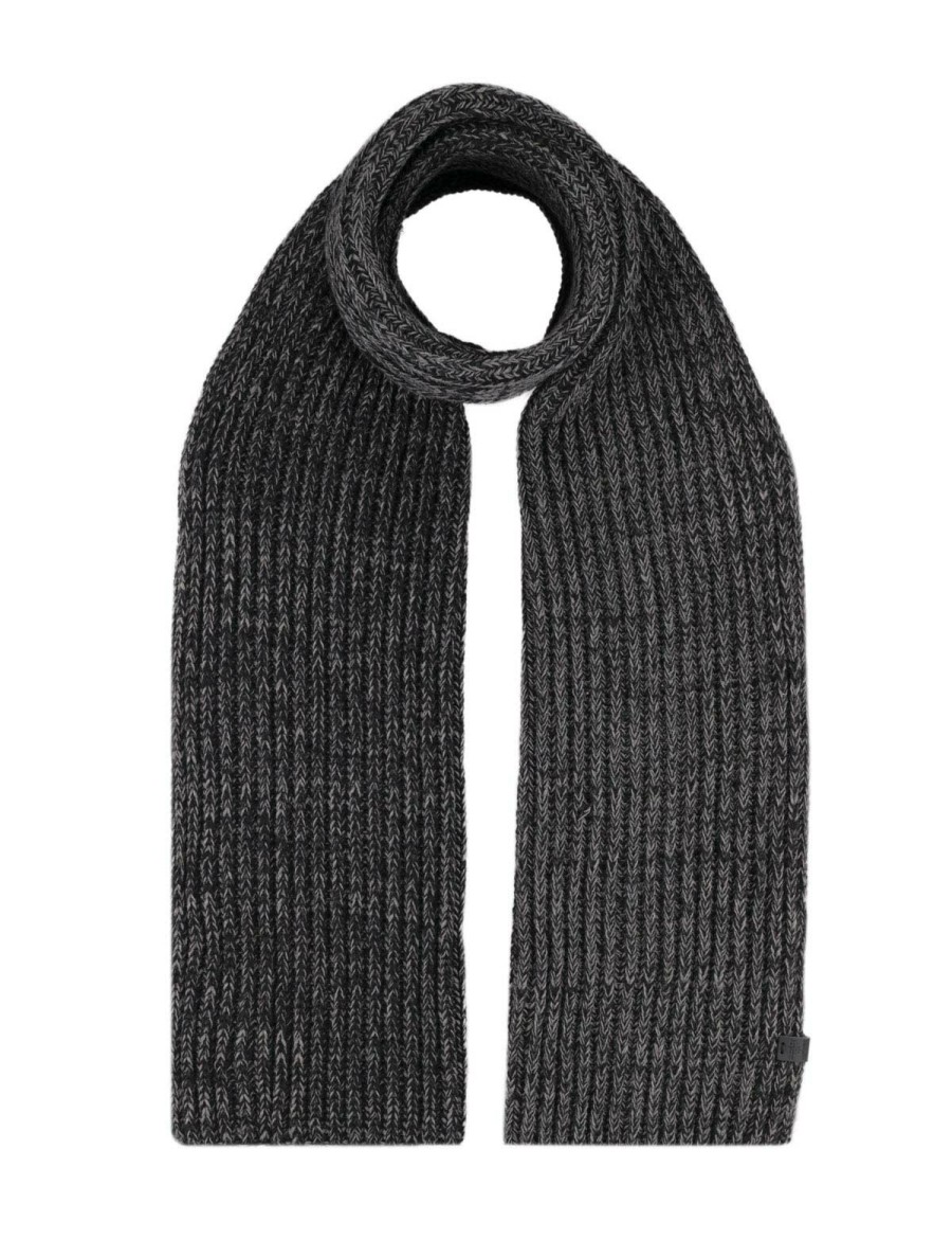 Men Bickley + Mitchell | Basic Knit Rib Scarf