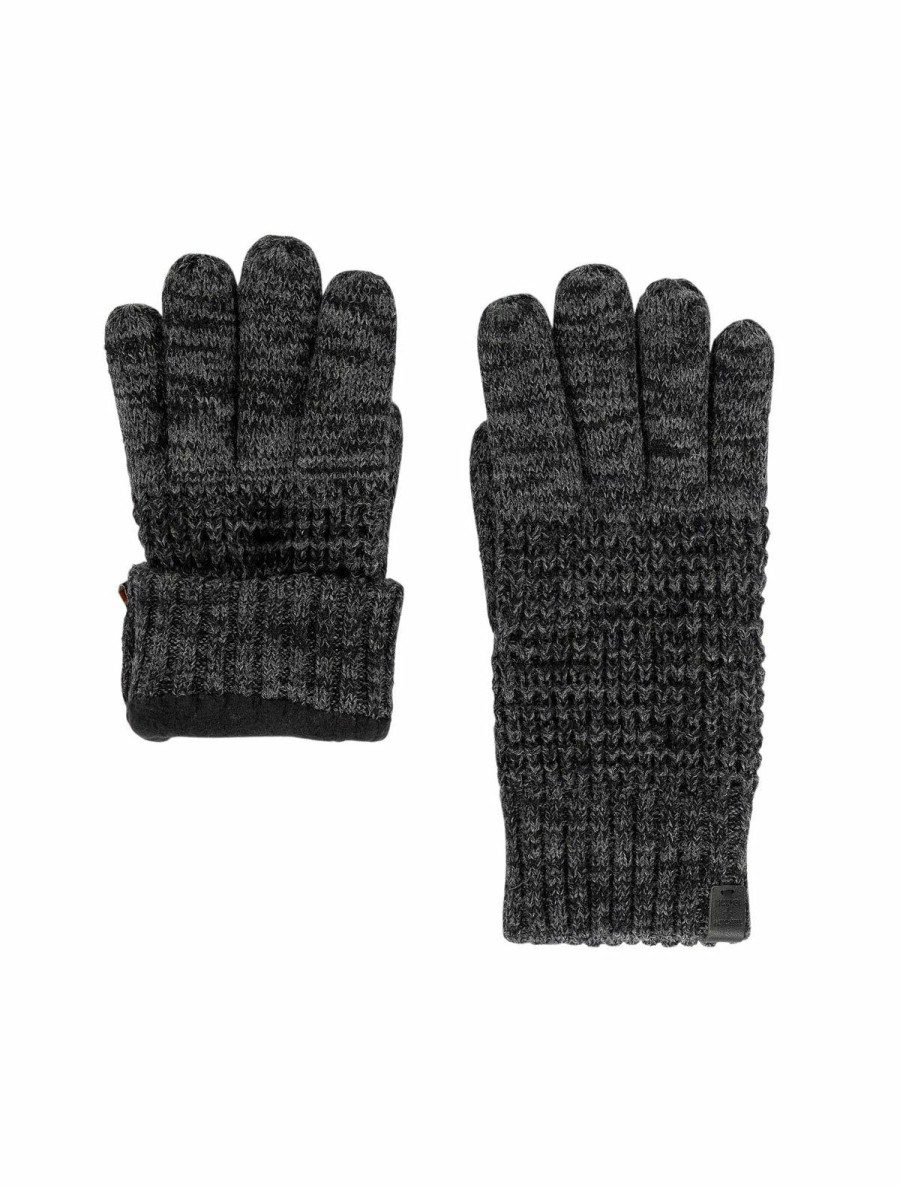 Men Bickley + Mitchell | Wool Waffle Fleece Gloves