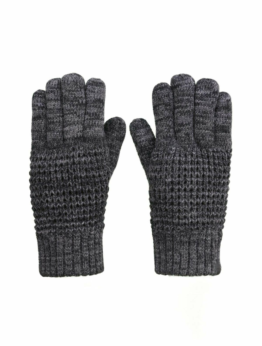 Men Bickley + Mitchell | Wool Waffle Fleece Gloves