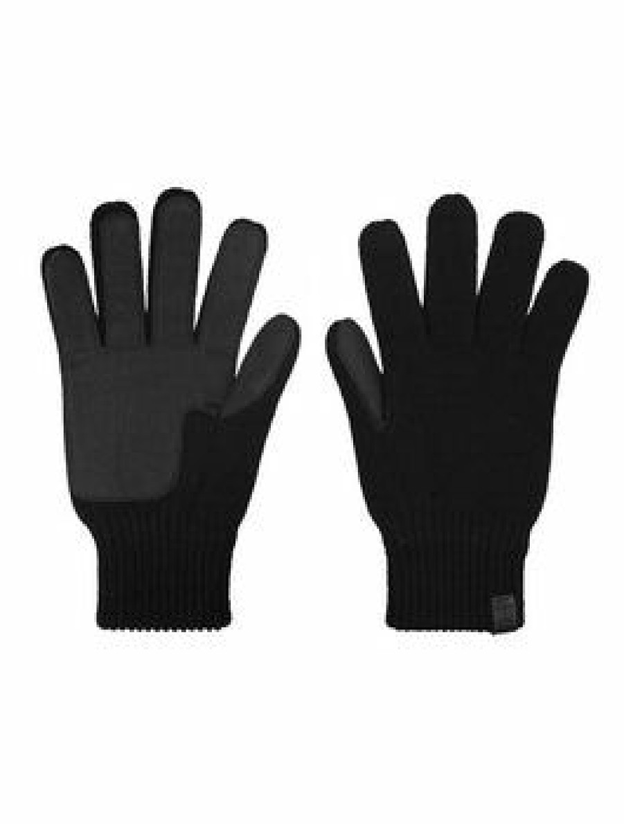 Men Bickley + Mitchell | Wool Blend Patch Gloves