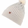 Women Bickley + Mitchell | Mix Pattern Beanie Grey Twist