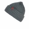 Men Bickley + Mitchell | Waffle Melange Beanie Grey Melee