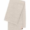 Women Bickley + Mitchell | Wool And Alpaca Blend Scarf Linen