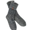 Men Bickley + Mitchell | Melange Rib Slipper Socks