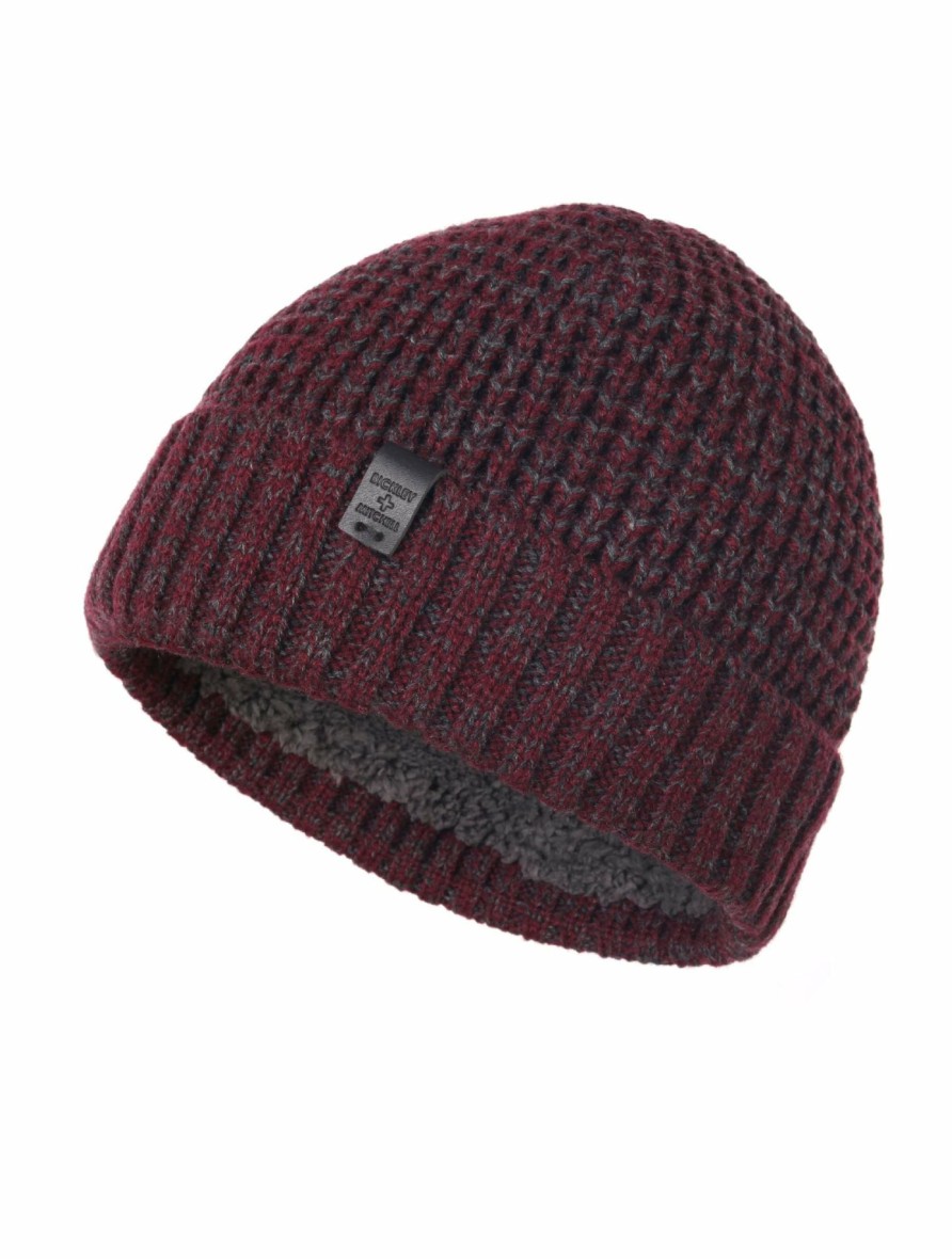 Men Bickley + Mitchell | Wool Waffle Teddy Beanie