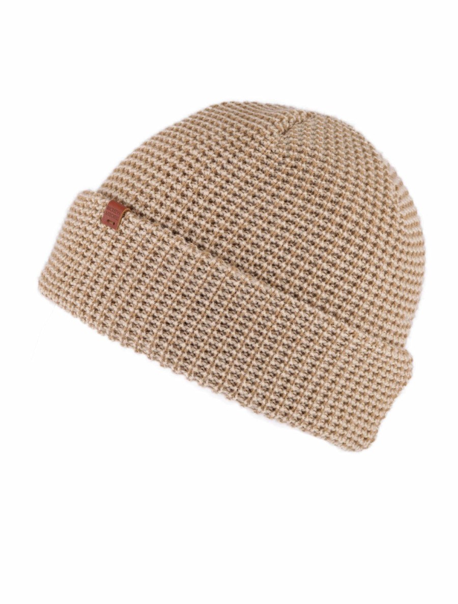 Women Bickley + Mitchell | Two Colored Waffle Beanie