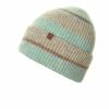 Girls Bickley + Mitchell | Stripe Wool Blend Beanie Seagreen