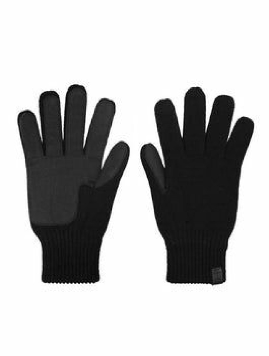 Men Bickley + Mitchell | Wool Blend Patch Gloves