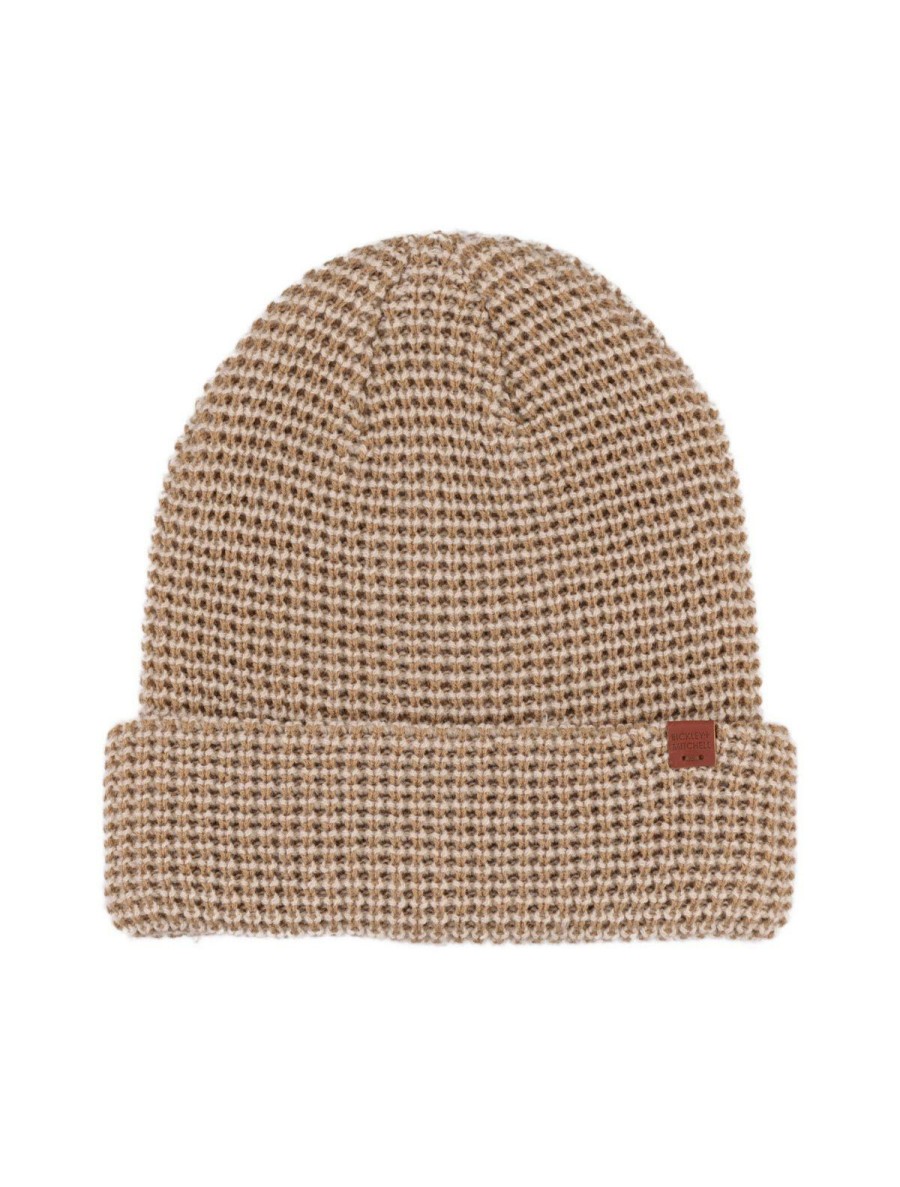 Women Bickley + Mitchell | Two Colored Waffle Beanie