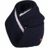 Men Bickley + Mitchell | Wool Waffle Teddy Infinity Scarf Navy Twist