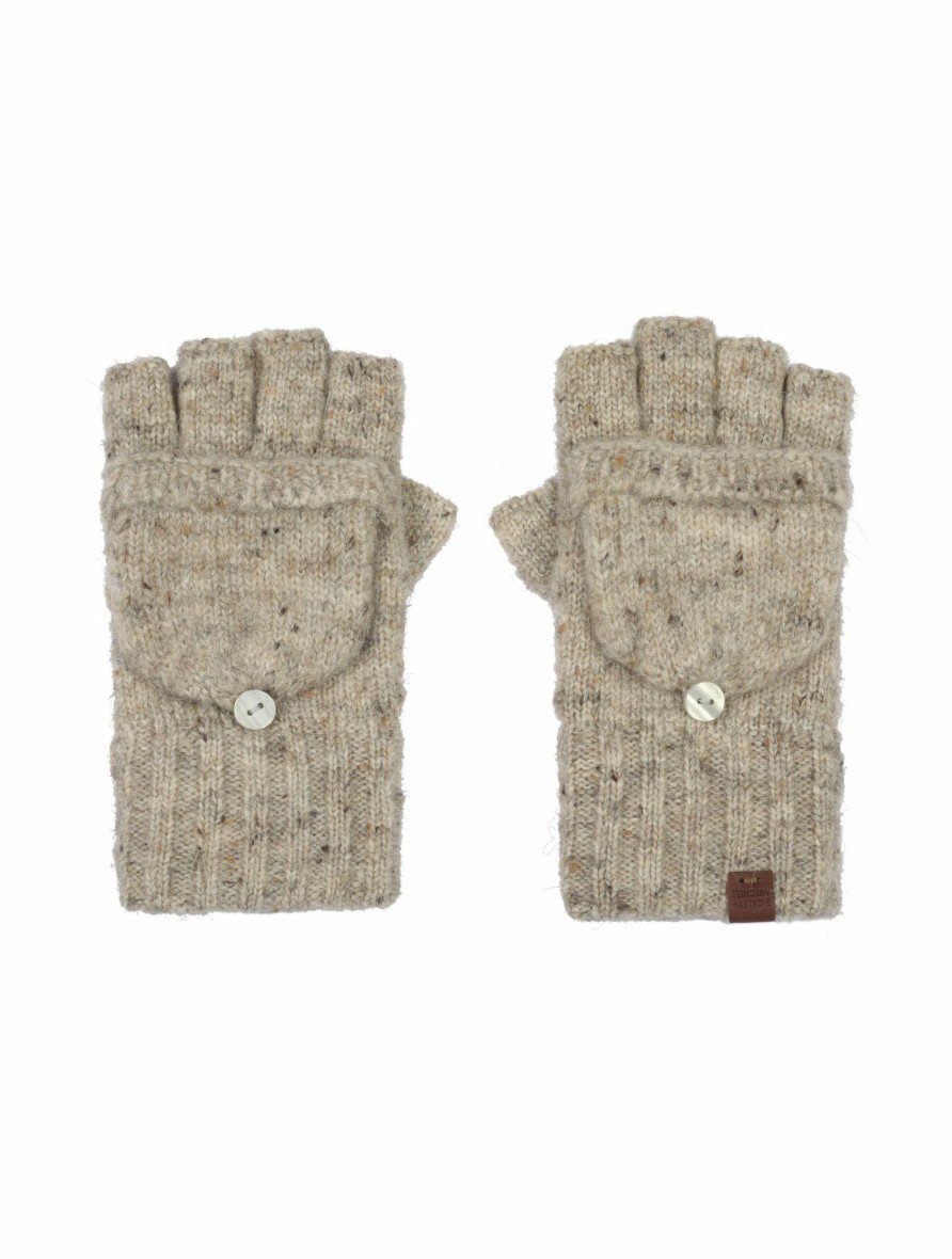 Women Bickley + Mitchell | Flecked Fingerless Gloves