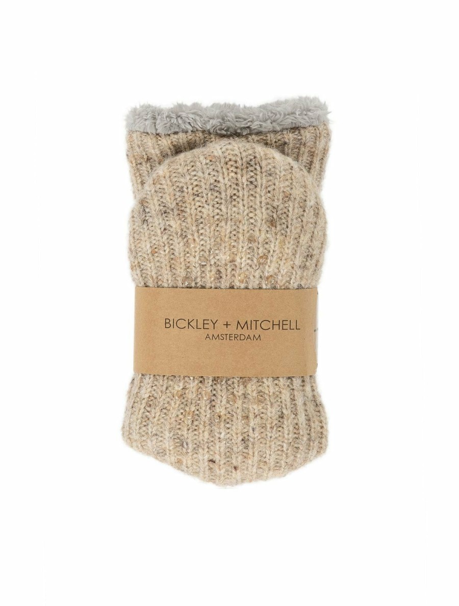 Women Bickley + Mitchell | Flecked Slipper Socks