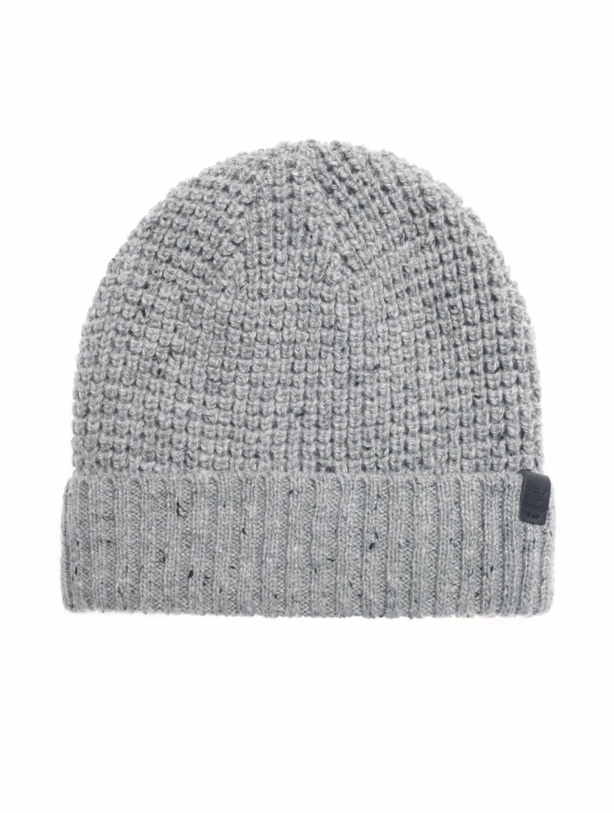 Men Bickley + Mitchell | Wool Waffle Teddy Beanie