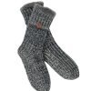 Men Bickley + Mitchell | Melange Rib Slipper Socks